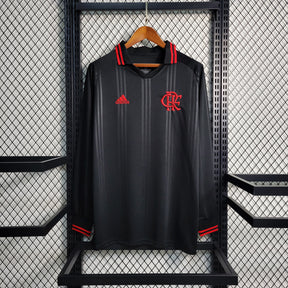 Camisa Flamengo Manga Comprida 19/20 - Adidas Jogador Masculina