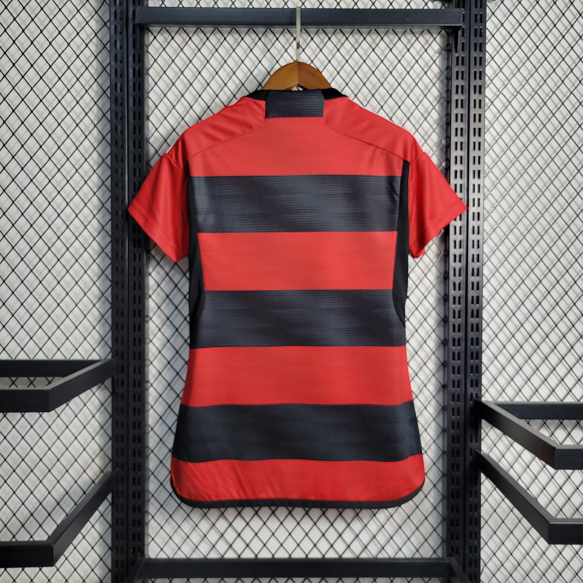 Camisa Feminina Flamengo 23/24 Adidas - Rubro Negro