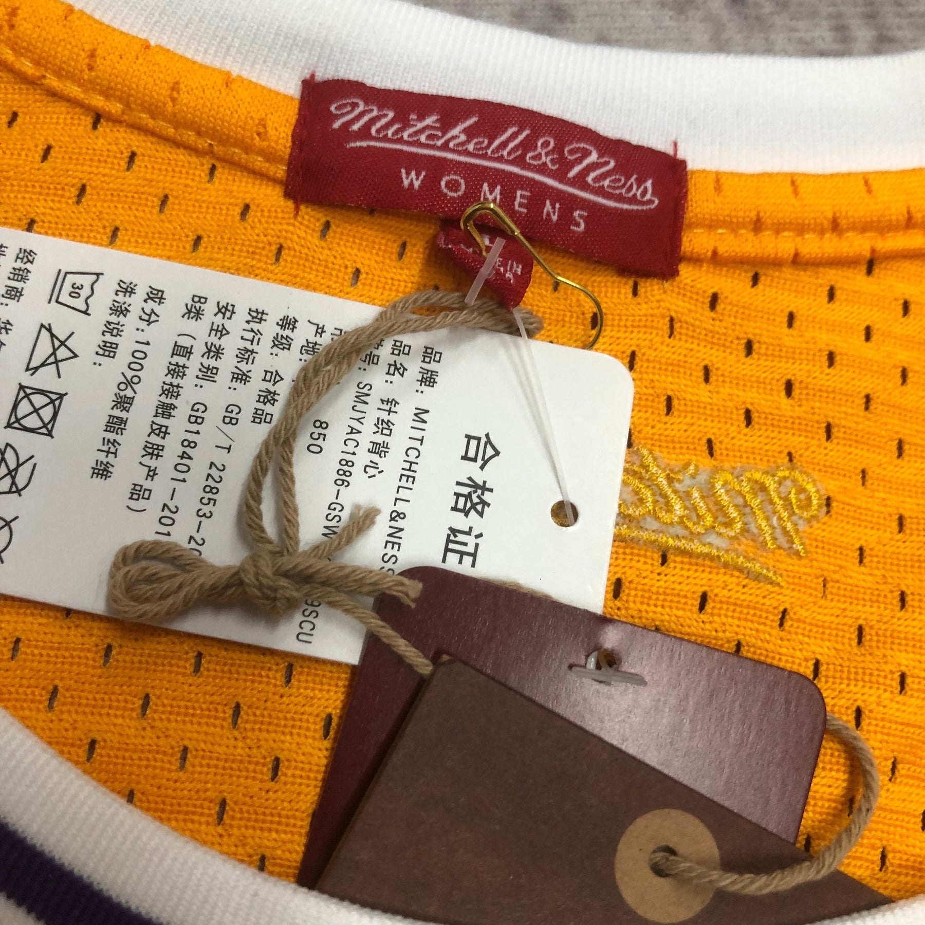 Regata Cropped Kobe Bryant Lakers Mitchell & Ness Hardwood Classics