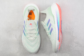 Tênis Adidas Ultra Boost 22 White Tint / Pulse Mint / Purple