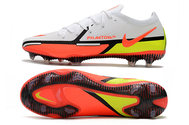 Nike Phantom Gt - Branco e Laranja