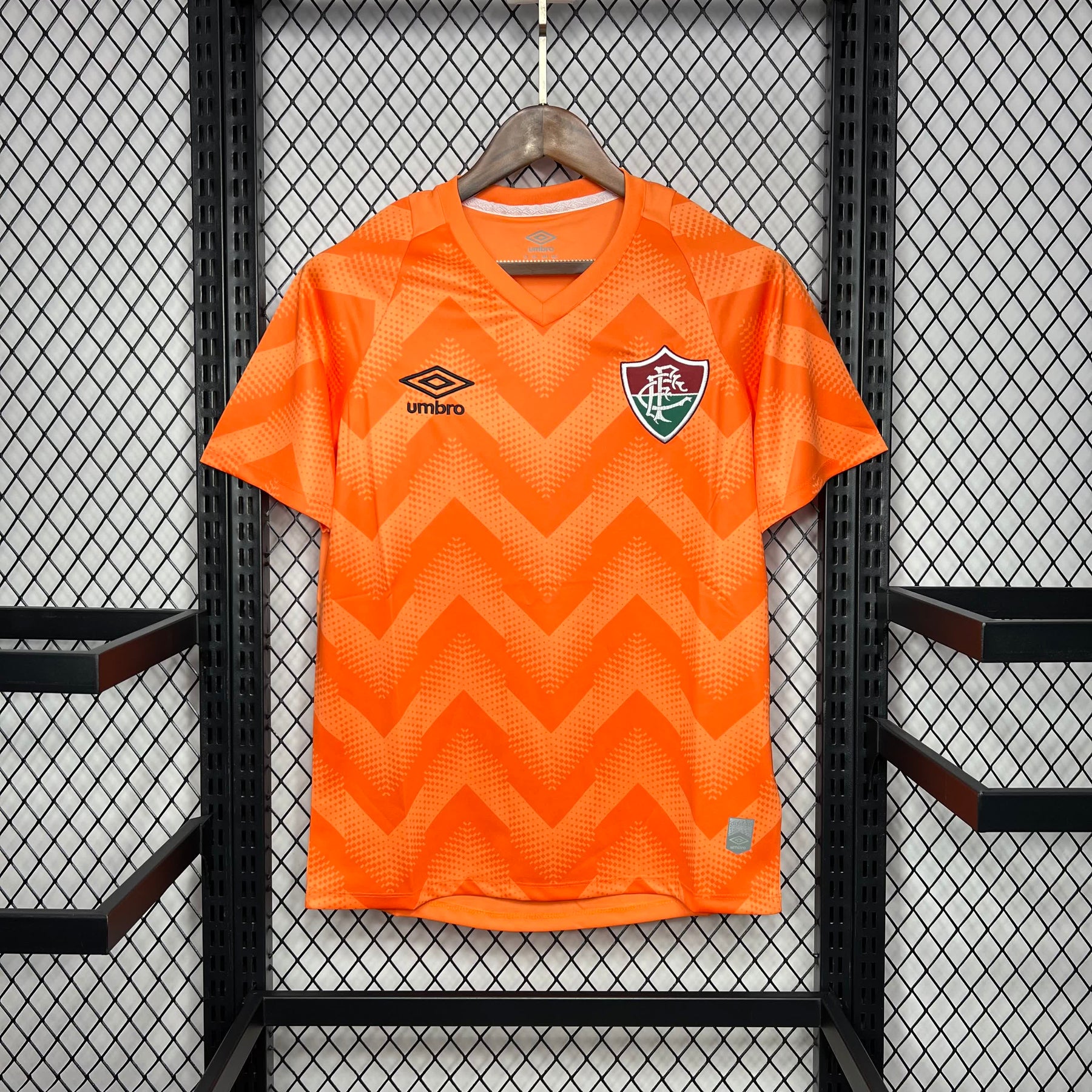 Camisa Fluminense Umbro 24/25 Goleiro Laranja