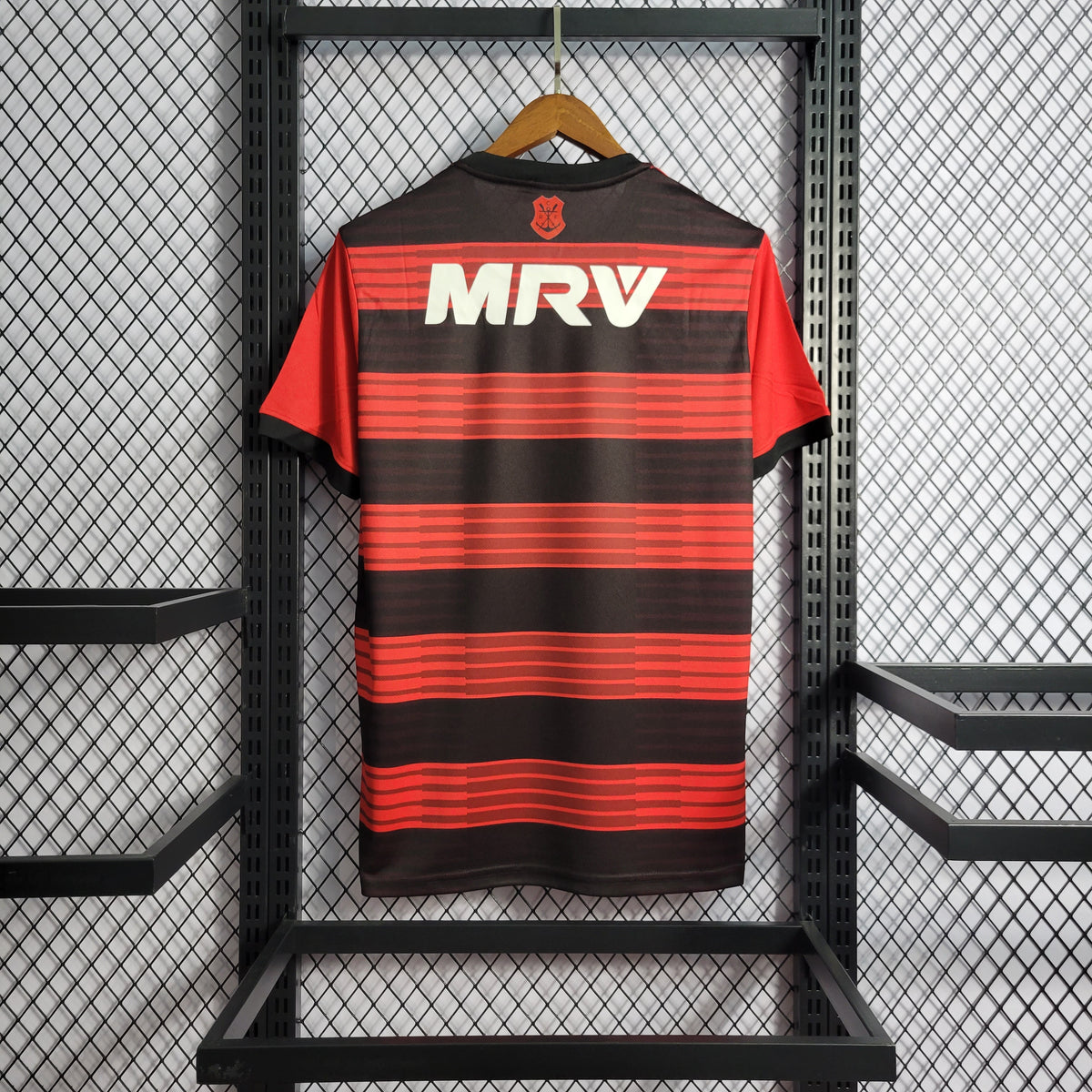 Camisa Flamengo Rêtro 18/19 - Vermelha e Preta - Adidas - Masculino Jogador