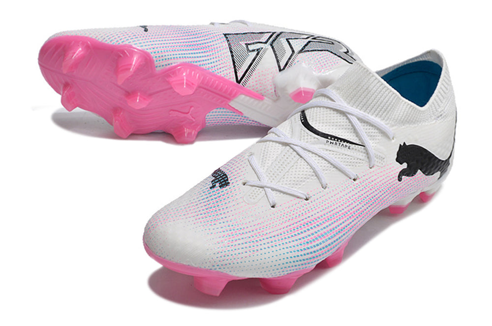 Puma Future 7 Ultimate - Branco e Rosa