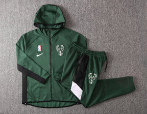 Conjunto Agasalho - Nike Thermaflex Showtime - Milwaulkee Bucks