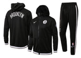 Conjunto Agasalho- Nike NBA Thermaflex - Brooklyn Nets - 75 Anos