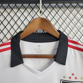 Camisa São Paulo III 22/23 Adidas - Branco e Preto