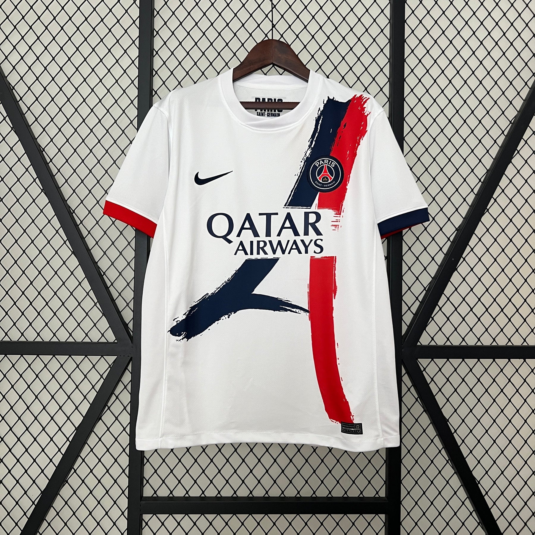 Camisa do  PSG Fora  24/25 Branca