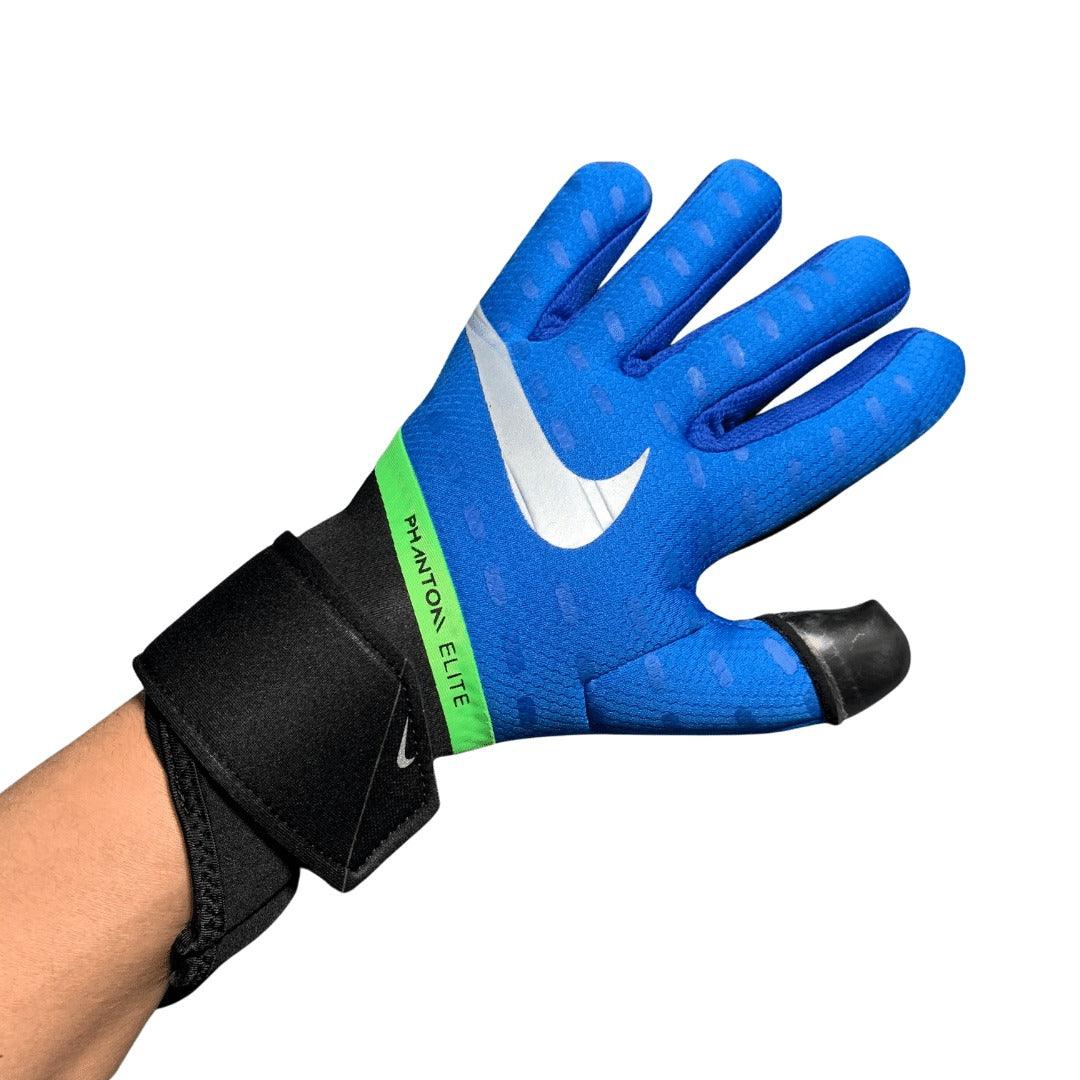 Luva de Goleiro Nike Phantom Elite Azul e Preto