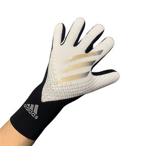 Luva de Goleiro Adidas Predator X Pro Branco e Preto