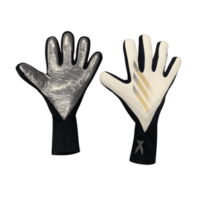 Luva de Goleiro Adidas Predator X Pro Branco e Preto