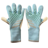 Luva de Goleiro Adidas Predator Accuracy Pro Azul Claro