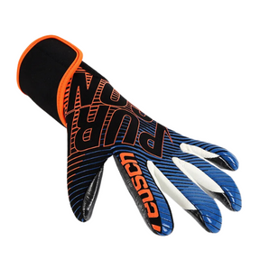 Luva de Goleiro Reusch Azul e Laranja