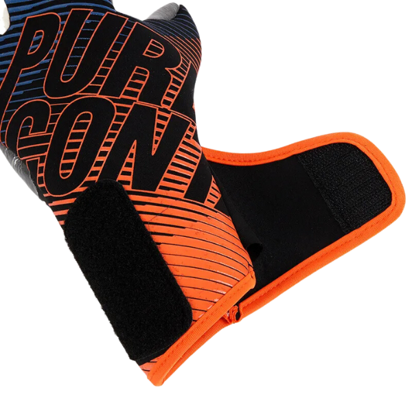 Luva de Goleiro Reusch Azul e Laranja