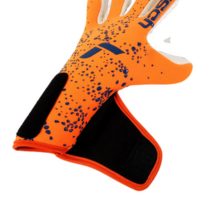 Luva de Goleiro Reusch Laranja e Azul