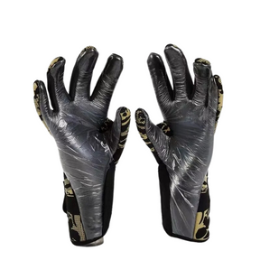 Luva de Goleiro Reusch Preta e Amarela