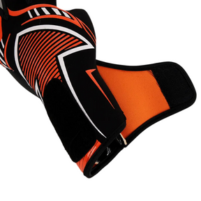 Luva de Goleiro Reusch Preta e Laranja