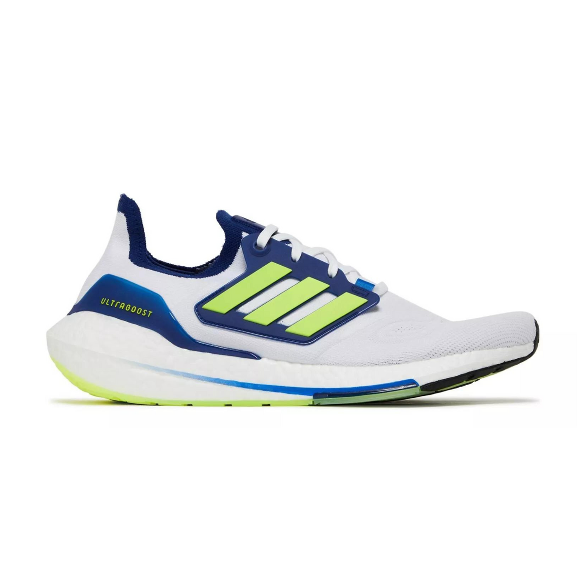 Tênis Adidas Ultra Boost 22 Cloud White Solar Yellow