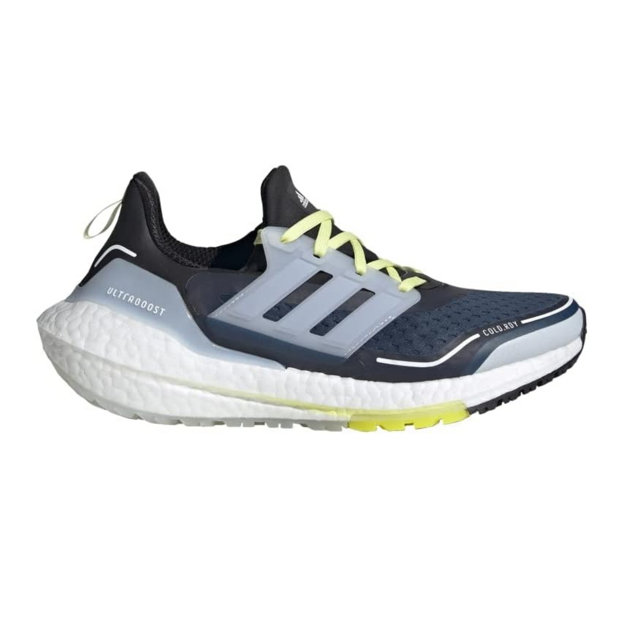 Tênis Adidas Ultra Boost 21 Navy White Yellow