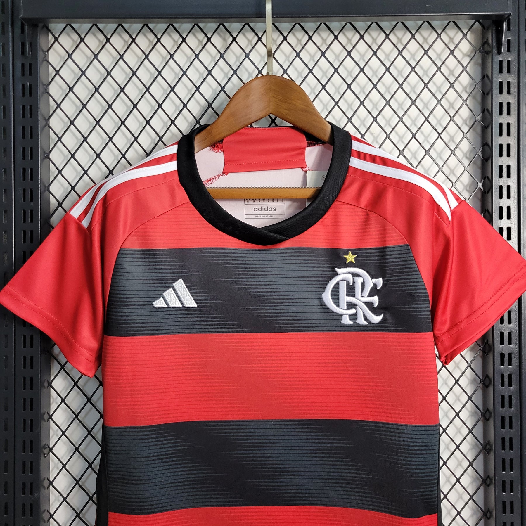 Camisa Feminina Flamengo 23/24 Adidas - Rubro Negro