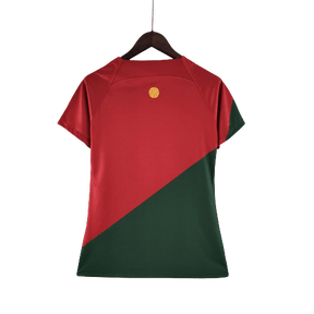 Camisa Feminina Portugal 22/23 Nike - Vinho e Verde