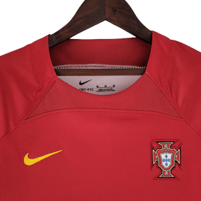 Camisa Feminina Portugal 22/23 Nike - Vinho e Verde