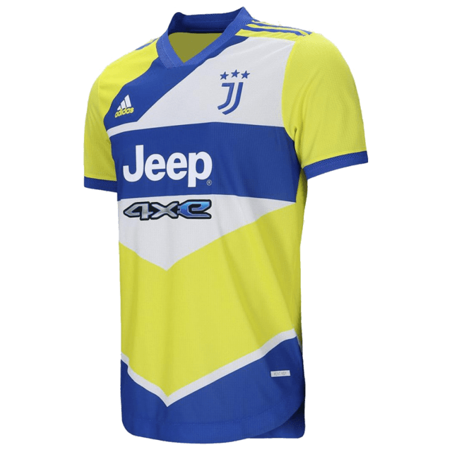 Camisa Juventus III 21/22 Adidas - Azul e Amarelo