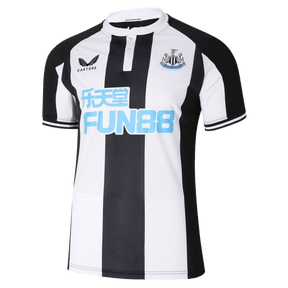 Camisa Newcastle United I 21/22 Castore - Preto e Branco