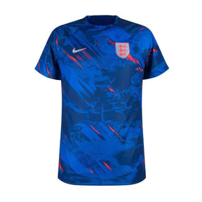 Camisa Pré-jogo Seleção Inglaterra 2022 Nike - Azul