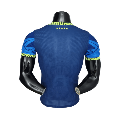 Camisa Seleção Brasil  2022 Nike - Azul - Conceito Nordeste