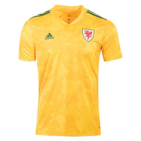 Camisa Seleção País de Gales II 20/21 Adidas - Amarelo
