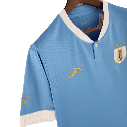 Camisa Seleção Uruguai I 22/23 Puma - Azul Celeste