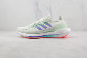 Tênis Adidas Ultra Boost 22 White Tint / Pulse Mint / Purple