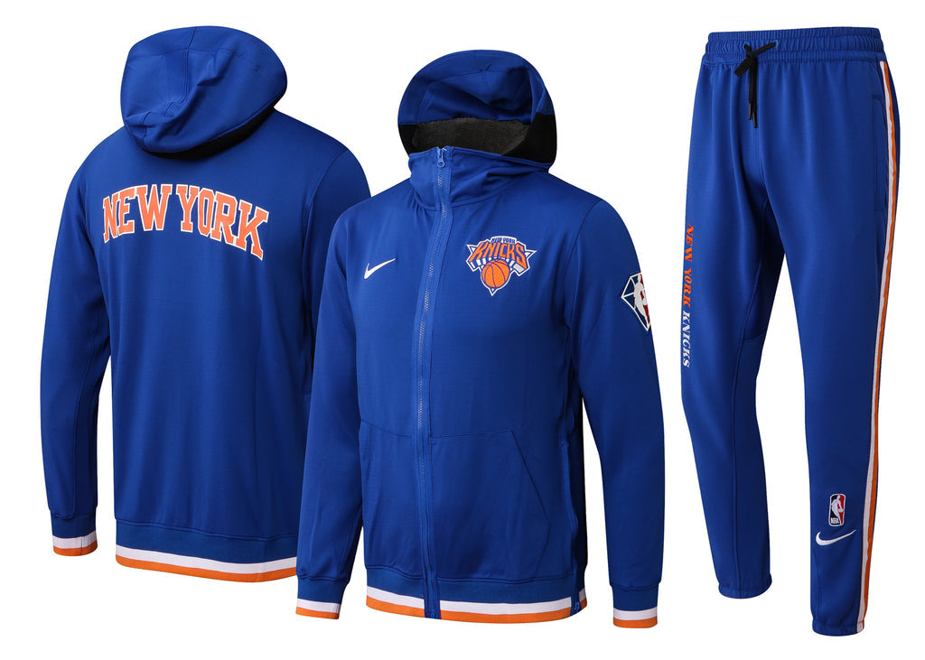 Conjunto Agasalho- Nike NBA Thermaflex - New York Knicks - 75 Anos
