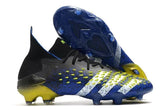 didas Predator Freak.1 Azul e Amarela