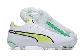 Puma King Ultimate Branca e Verde
