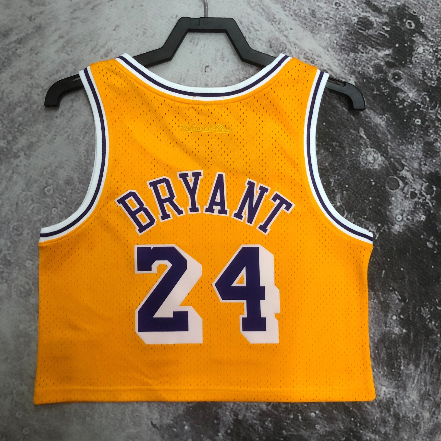 Regata Cropped Kobe Bryant Lakers Mitchell & Ness Hardwood Classics