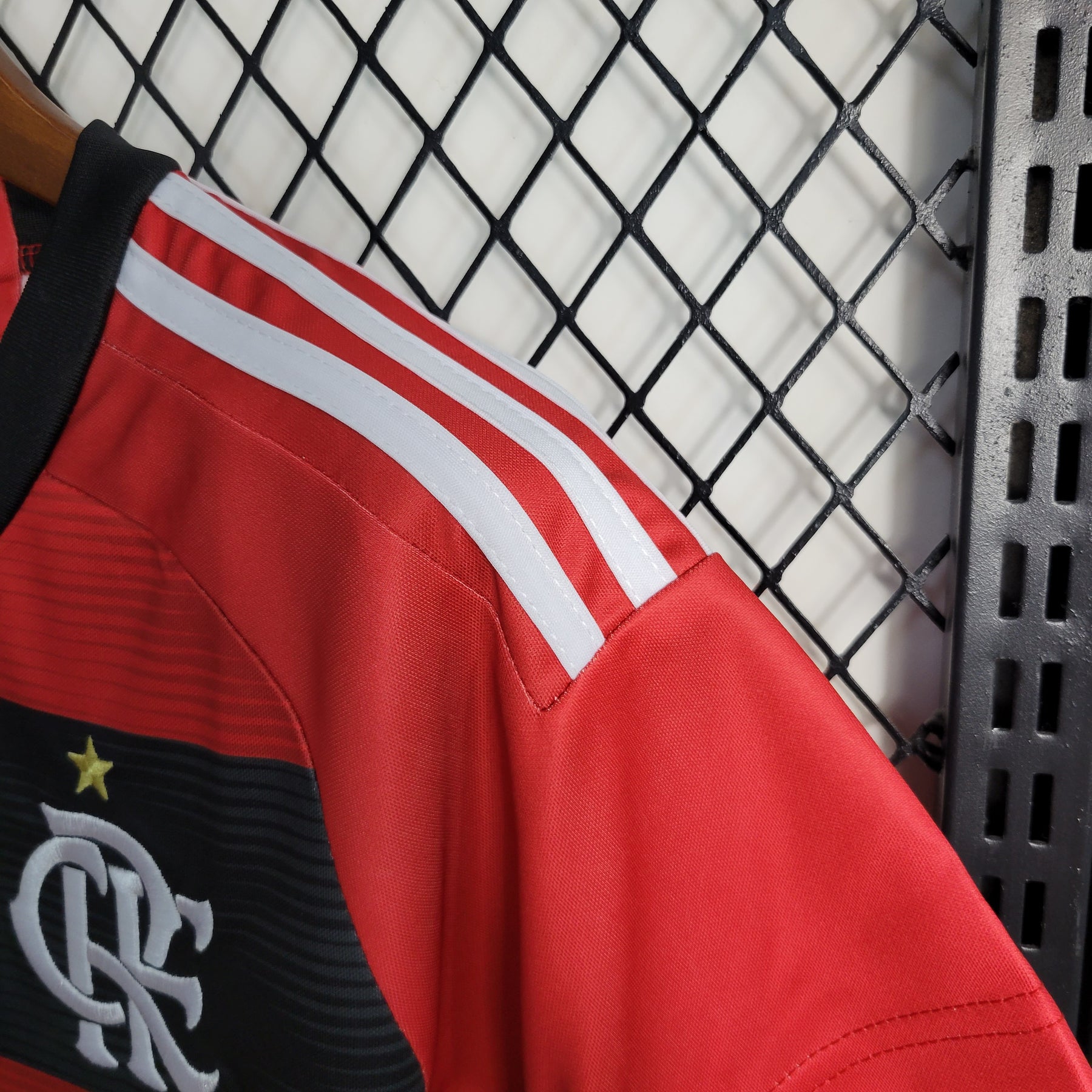Camisa Feminina Flamengo 23/24 Adidas - Rubro Negro