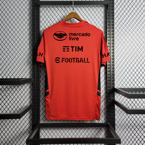 Camisa de Treino Flamengo 22/23 Adidas - Vermelho