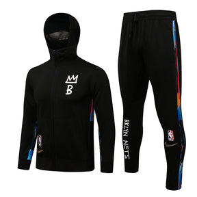 Conjunto Agasalho - Nike Thermaflex Showtime - Brooklyn Nets City