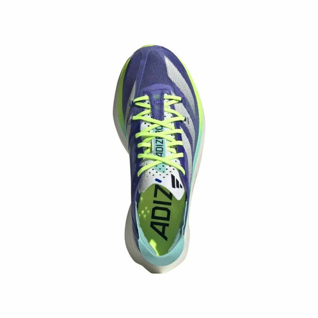 TENIS ADIDAS ADIZERO ADIOS PRO 3 FEMININO AZUL NEON