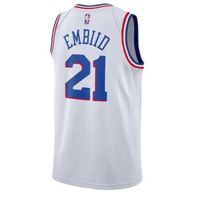 Regata Philadelphia 76ers - Earned Edition 2019/20 Branca